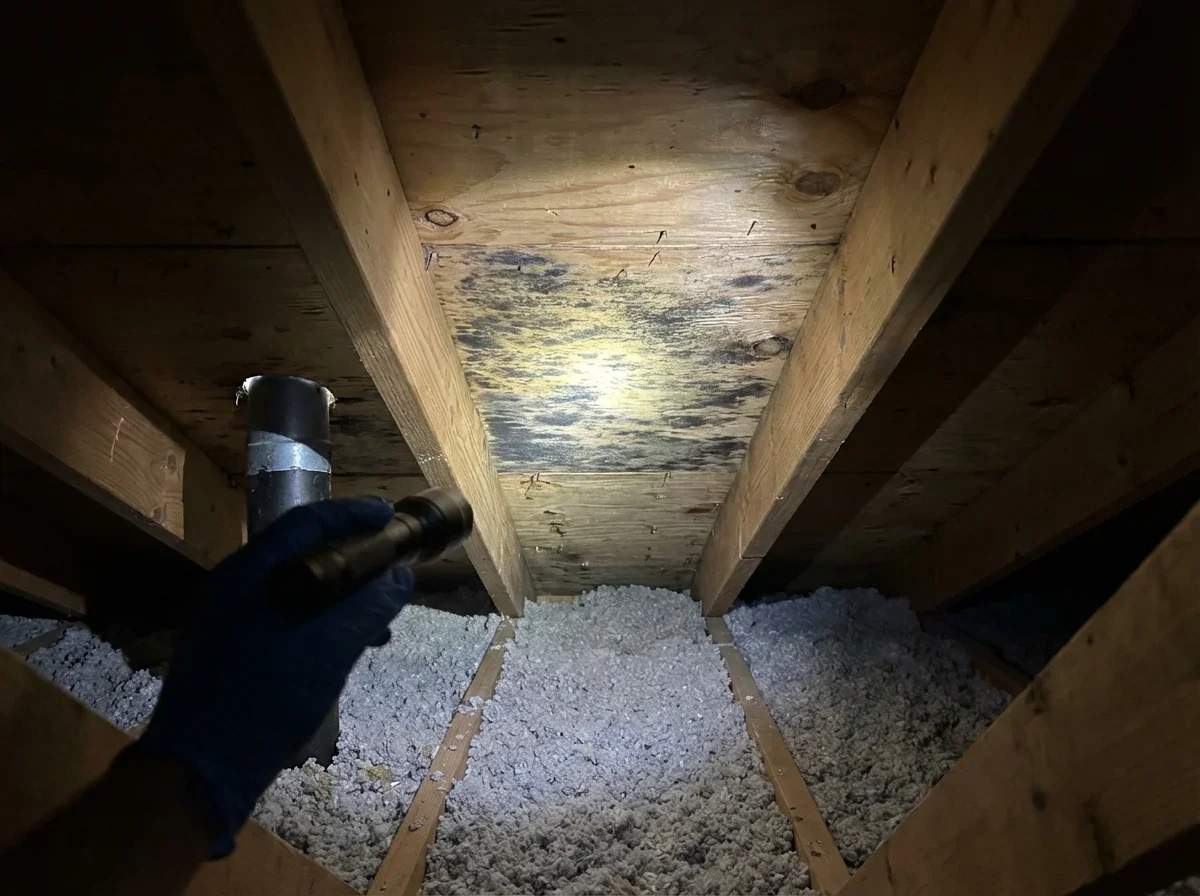 Attics and Roof Assemblies — hidden mold in house