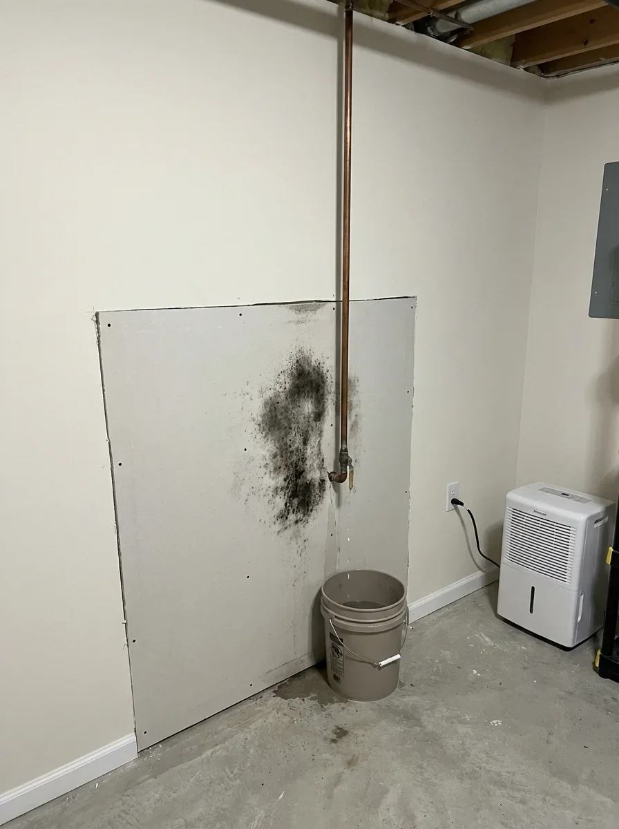 The Moisture Source Was Never Eliminated — mold coming back after remediation