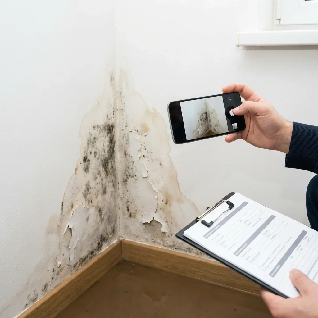 Insurance Claims and Documentation Strategy — mold after flooding