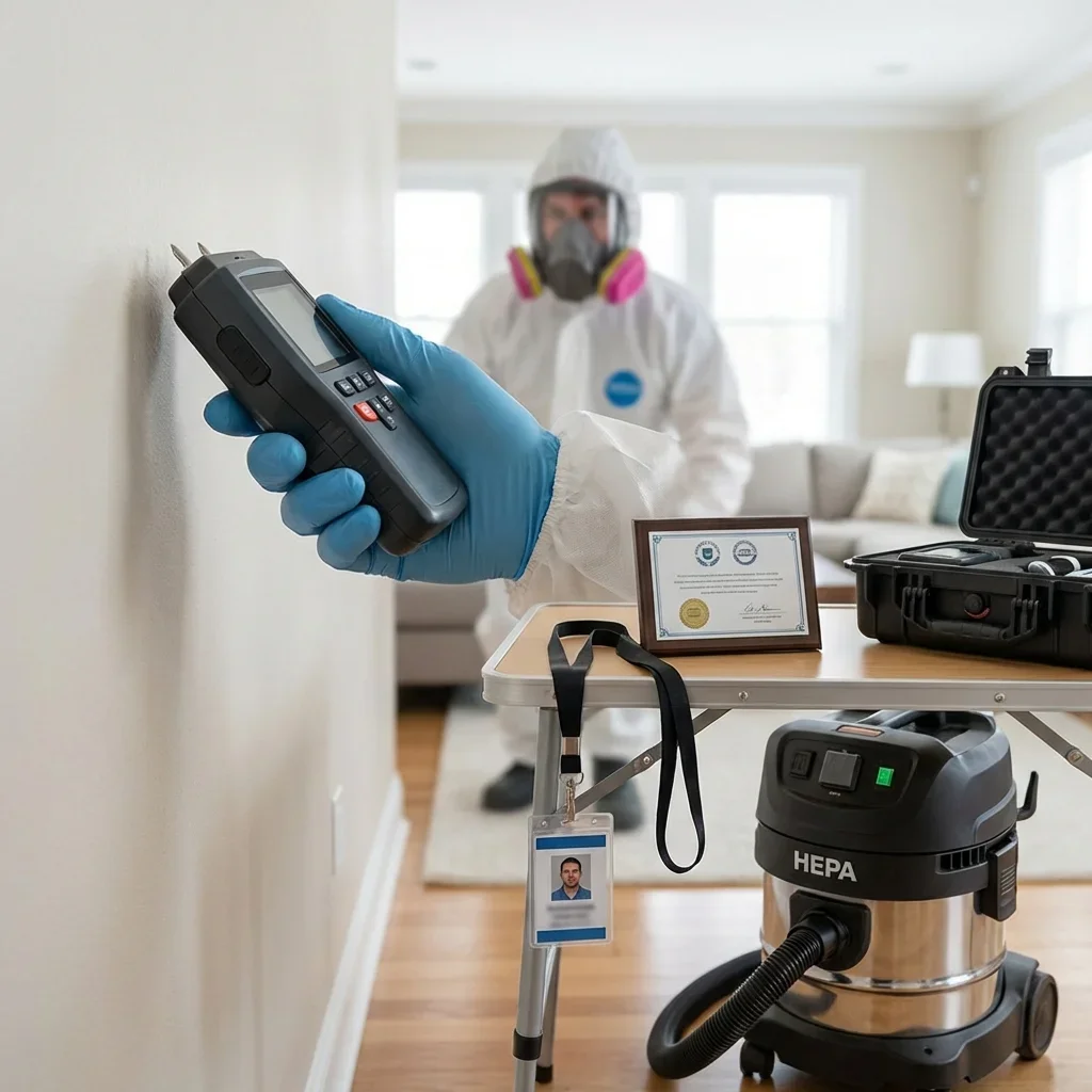 Look for Certifications Beyond TDLR Licensing — questions to ask mold remediation company