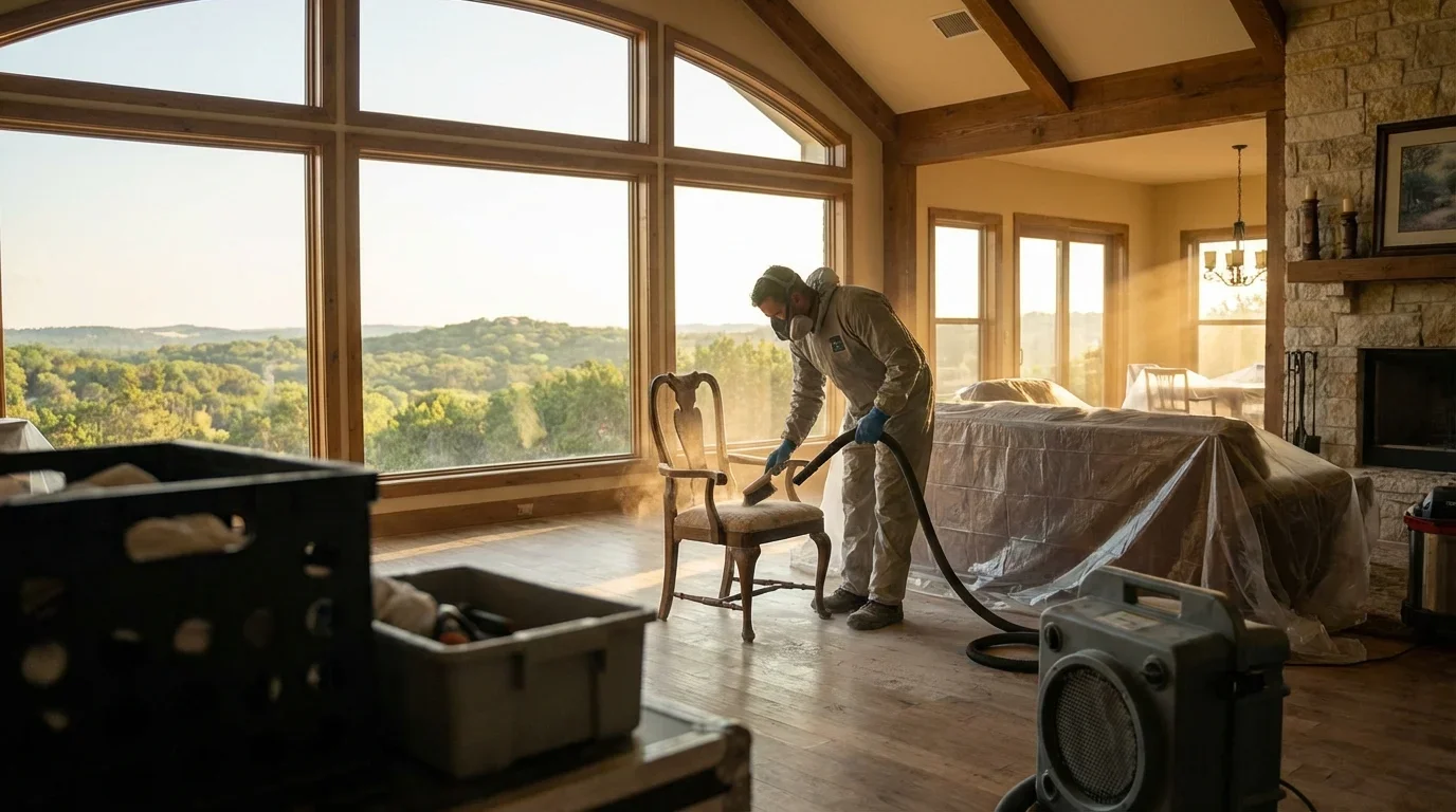 Salvaging cherished belongings with expert contents cleaning and restoration services