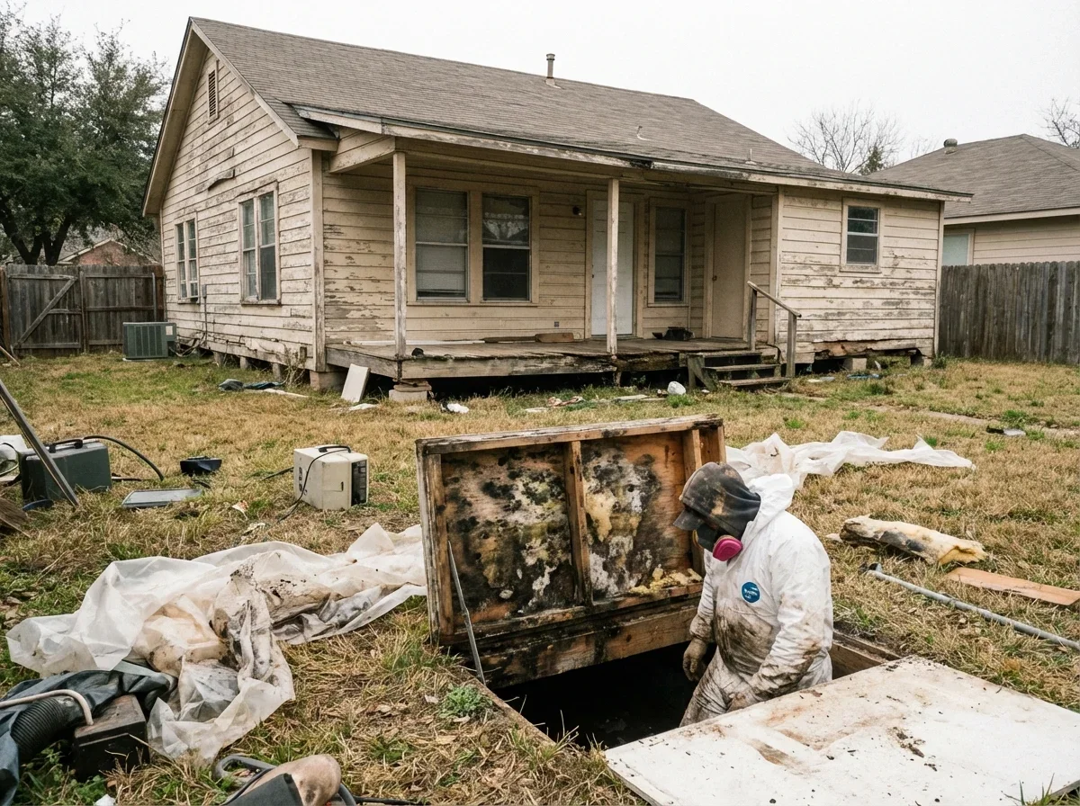 Crawl space mold threatens your home's value, health, and structural integrity