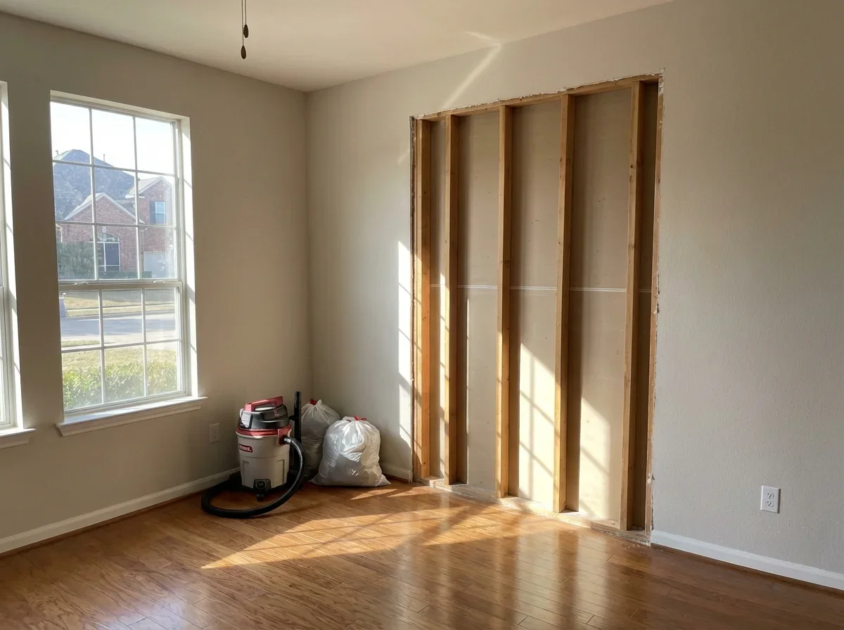 Wall cavity mold gone, healthy home restored with professional remediation